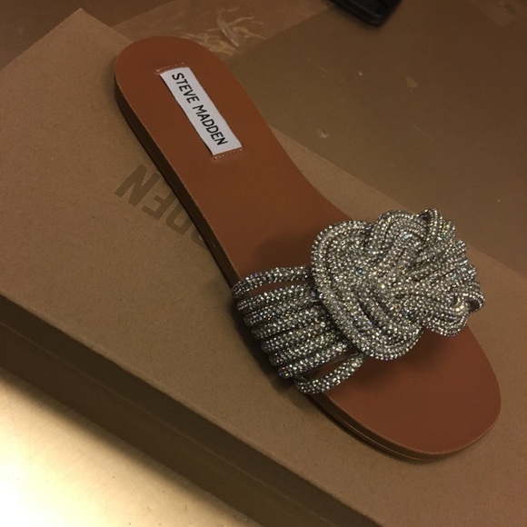 Steve Madden Shoes - BRAND NEW Steve Madden Adore Rhinestone Sandal